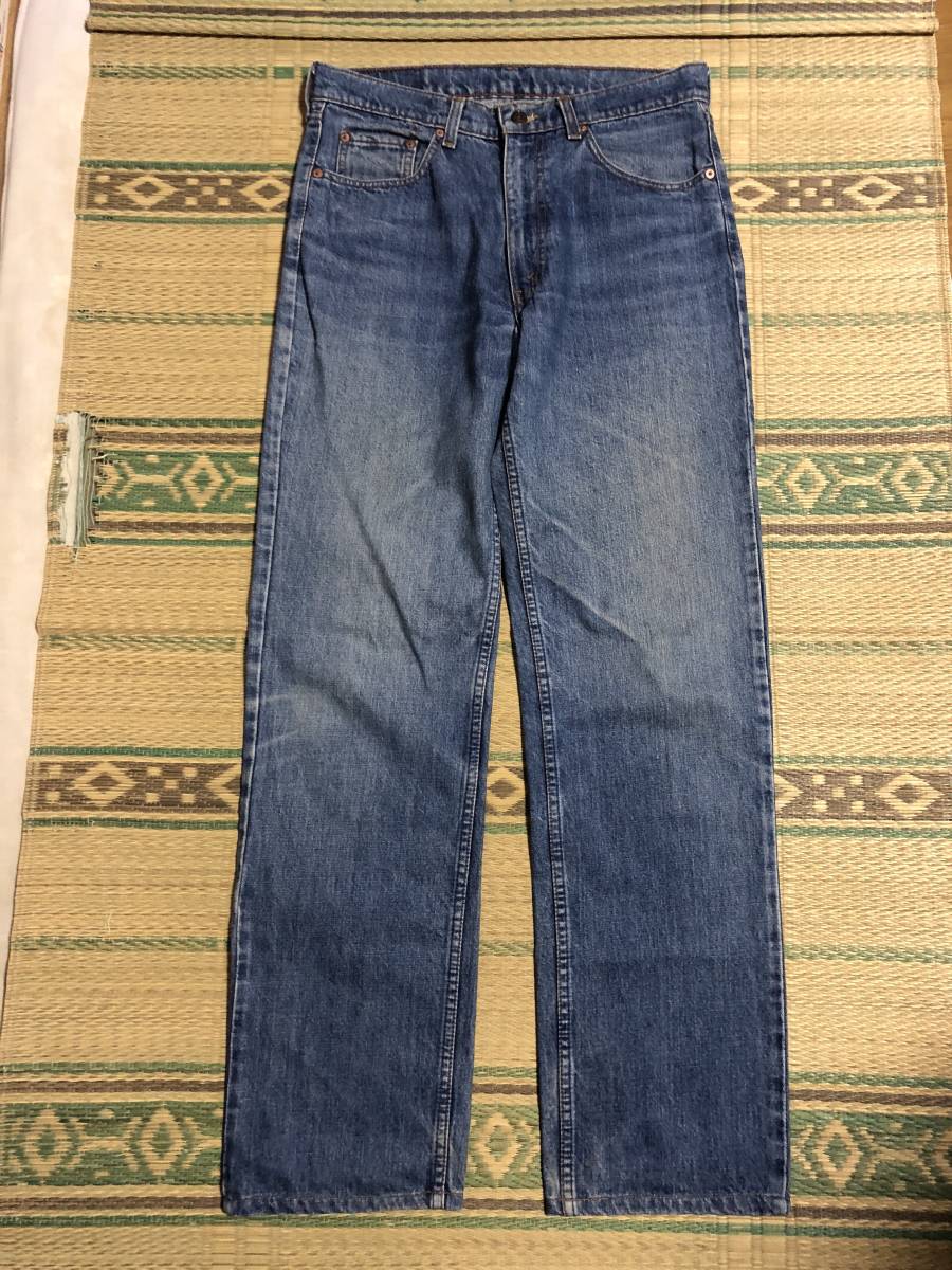 リーバイス503 W33 デニム ジーンズ 93年製 紙パッチ 赤タブ ZIP UP 希少 レア 廃盤 人気 アメカジ カジュアル 古着