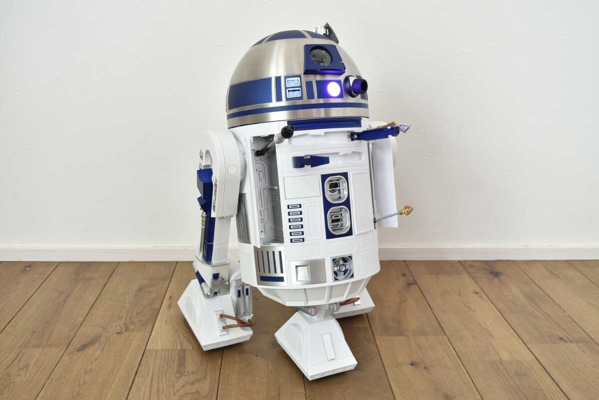 送料無料 動作良好 デアゴスティーニ 1/2 スター・ウォーズ R2D2 完成 