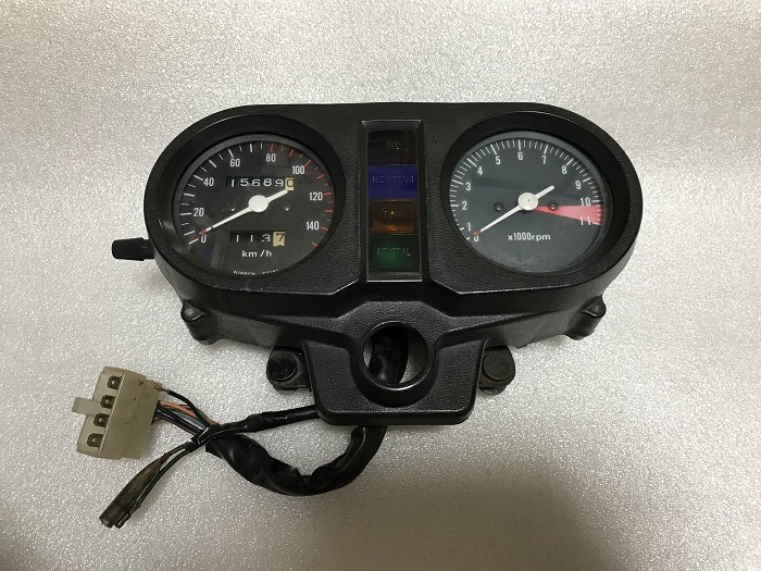日本超高品質 CB250N CB400N ホーク 純正 メーター スピード タコ