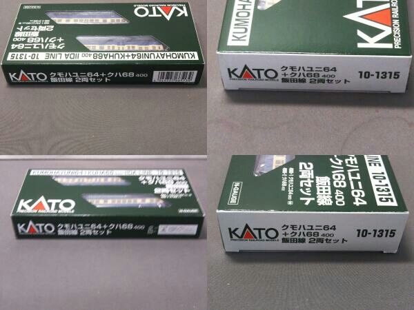 動作確認済 Nゲージ KATO クモハユニ64+クハ68 400 飯田線2両セット KATO 飯田線 | 1円〜 2両 おはようHIDEKYU