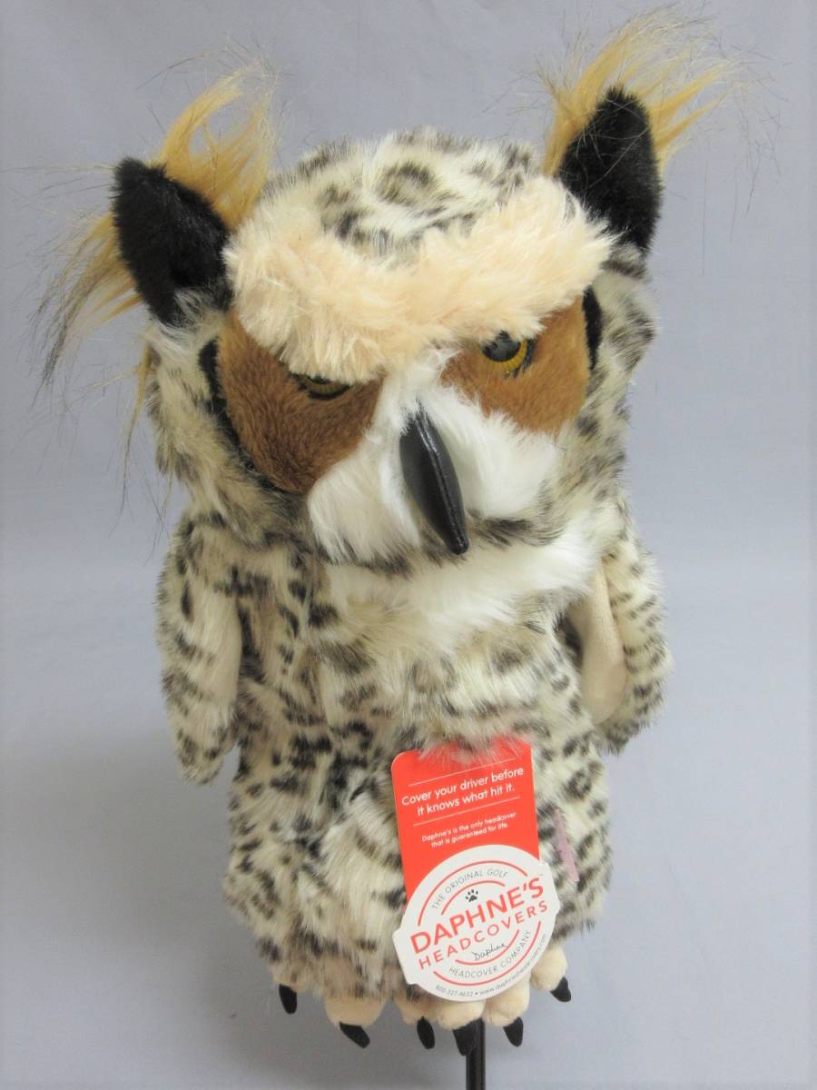 ダフィニーズ フクロウ ドライバー ヘッドカバー DAPHNE'S アニマル owl ふくろう 梟 ミミズク 460cc対応(ウッド用)｜売買されたオークション情報、yahooの商品情報をアーカイブ公開 - オーク ヘッドカバー