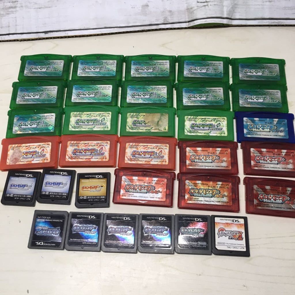 ジャンク ポケットモンスター まとめ ゲームボーイアドバンス 任天堂ds ロールプレイング 売買されたオークション情報 Yahooの商品情報をアーカイブ公開 オークファン Aucfan Com