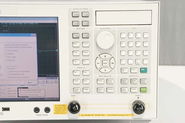 DW Agilent E5071C ATO-89358 ENA Series Network Analyzer OPT 019 2K5 TDR ...