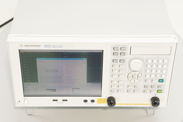 DW Agilent E5071C ATO-89358 ENA Series Network Analyzer OPT 019 2K5 TDR ...