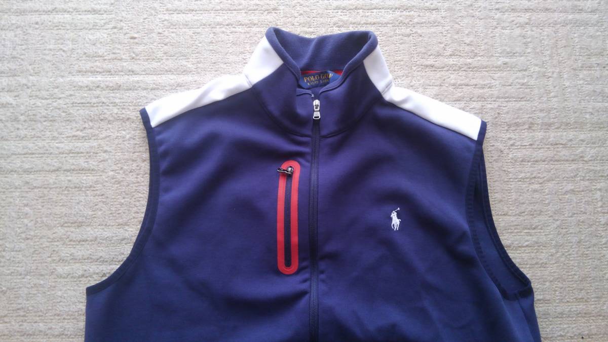 本物保証，SALE RALPH LAUREN POLO GOLF ラルフローレン ポロゴルフ ベスト Lサイズ 紺 F25(ベスト)｜売買されたオークション情報、yahooの商品情報をアーカイブ公開 - オークファン ベスト