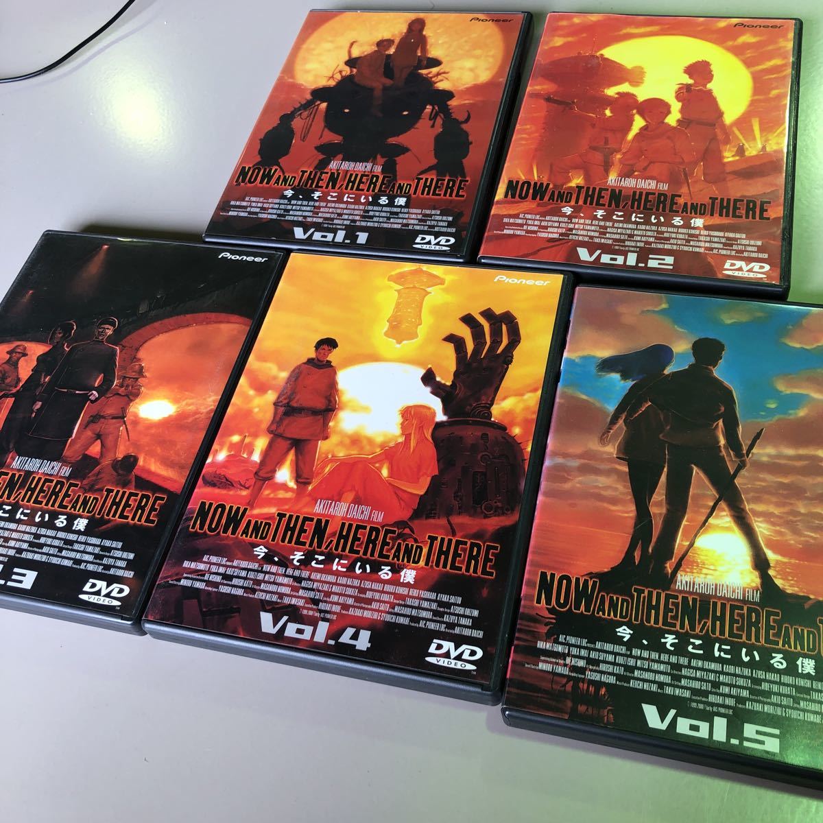 今、そこにいる僕 DVD 全5巻セット 大地丙太郎 ,管理番号P 【公式通販】