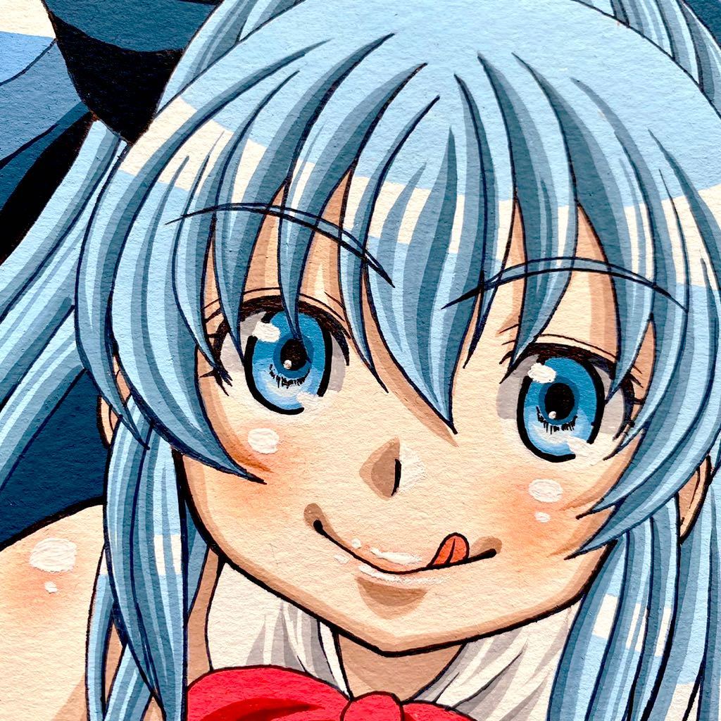 同人手描きイラスト 東方project 大人チルノ サイズ 手描きイラスト 売買されたオークション情報 Yahooの商品情報をアーカイブ公開 オークファン Aucfan Com