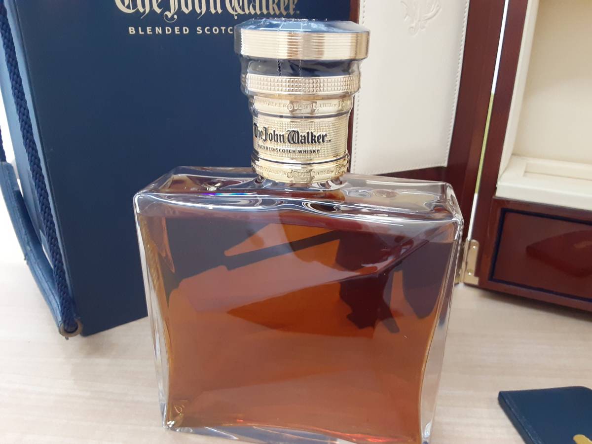 ☆12847☆THE JOHN WALKER ザ・ジョン・ウォーカー バカラボトル 箱 