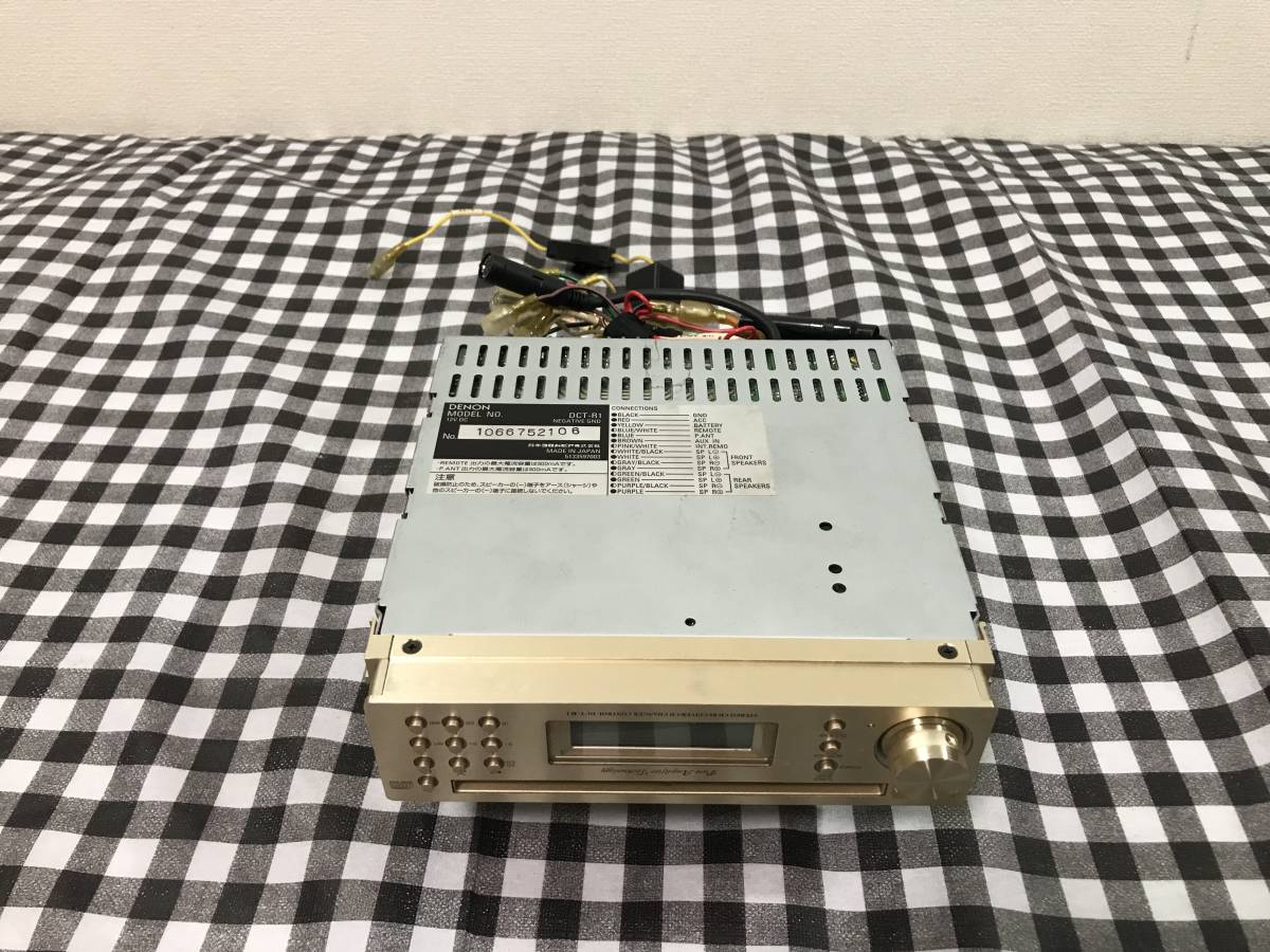 DENON DCT-R1 CD - デノン アンプ内蔵 DCT-R1-Nゴールド Yahoo 