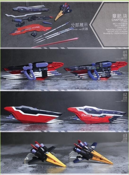 GK-55)MG 1/100 ブリッツガンダム 未組立 ガレージキット