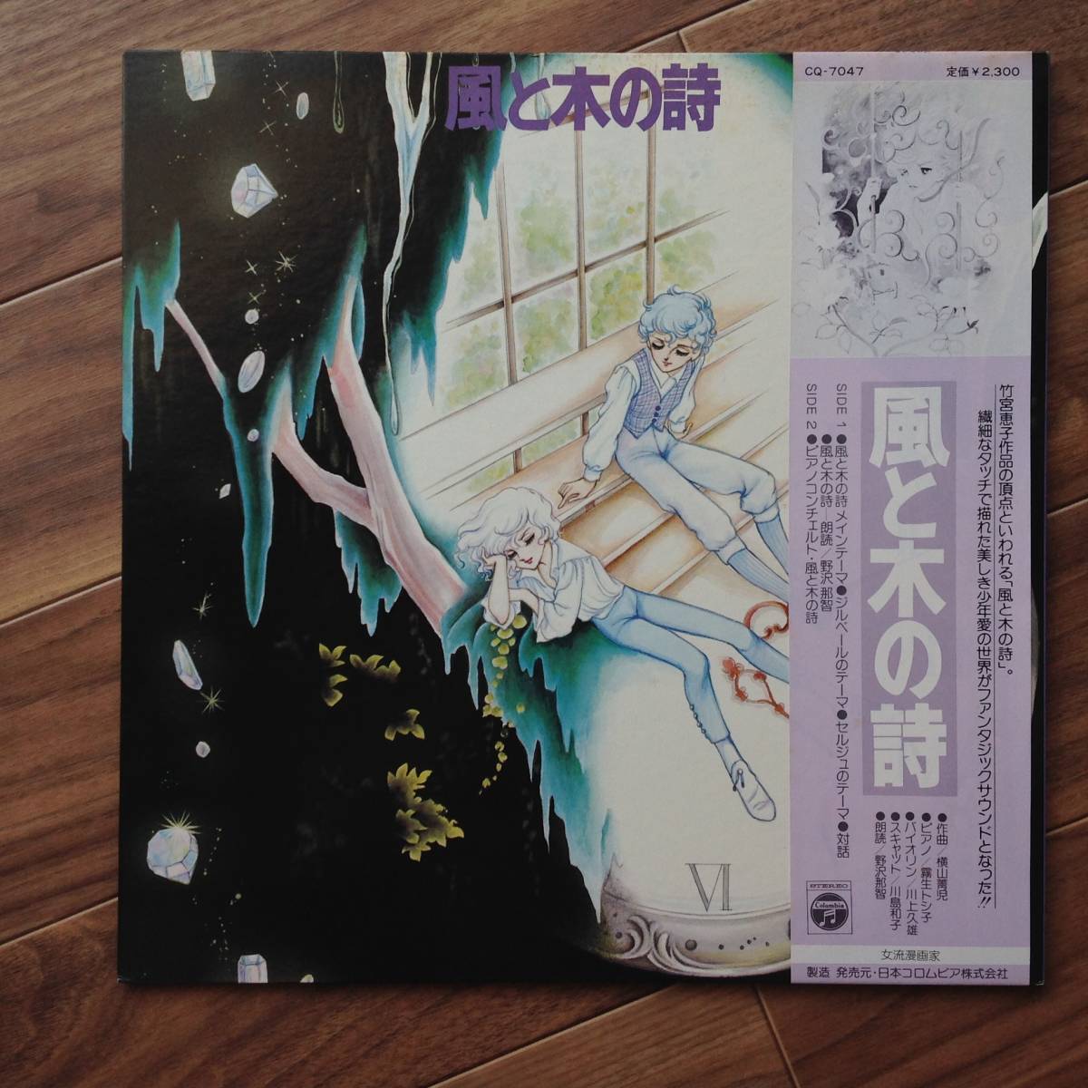 竹宮恵子 横山菁児 風と木の詩 アニメソング 売買されたオークション情報 Yahooの商品情報をアーカイブ公開 オークファン Aucfan Com