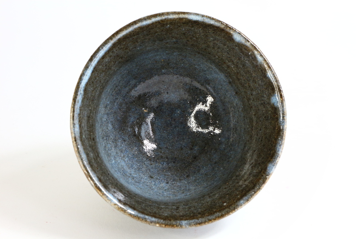 沖塩明樹　手付椀2個セット 沖塩明樹 作 茶碗 共箱 茶道具