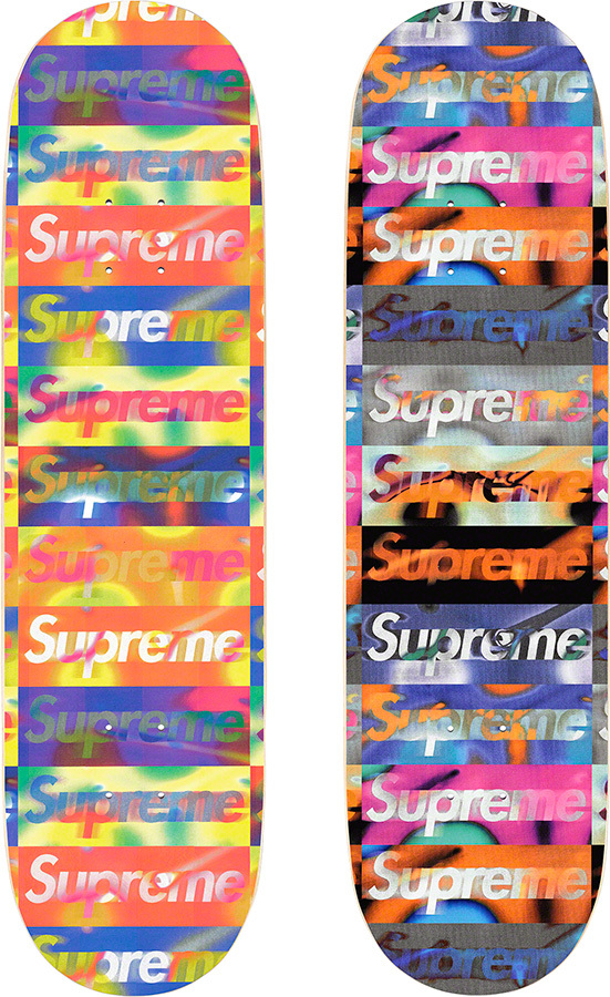 Supreme Logo Distorted Skateboard Deck - SS20 Black 公式通販