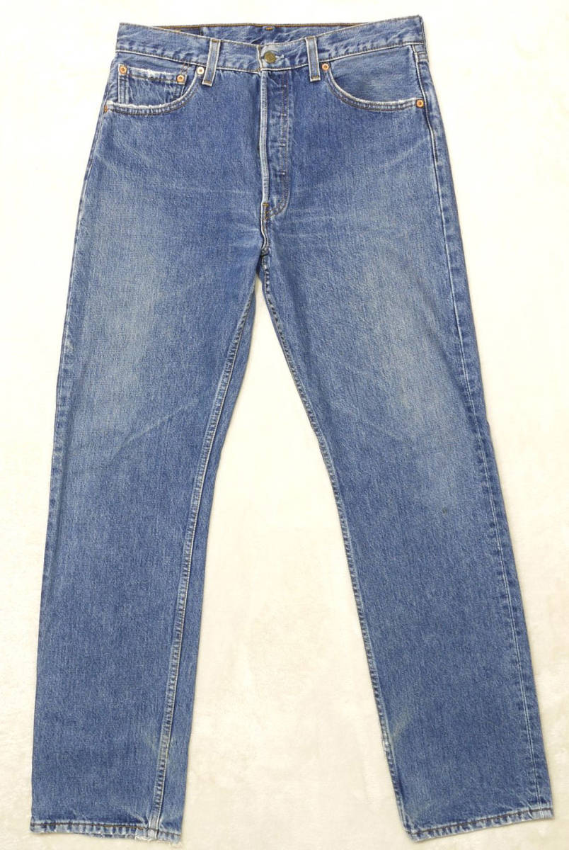 豊富な，新品 アメリカ製リーバイス501 メンズジーンズ デニムパンツ W33 実寸W83センチ L80センチ(W33)｜売買されたオークション情報、yahooの商品情報をアーカイブ公開 - オークファン W33