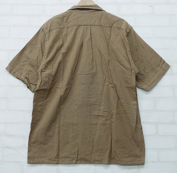 4T9444/新品 COMOLI 20SS ベタシャン オープンカラーシャツ コモリ R01