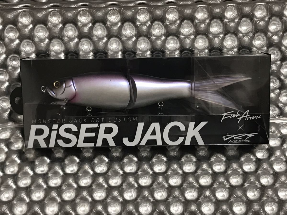 定番，低価 1円スタート FishArrow&times;DRT 20周年記念コラボ RISER JACK ライザージャック #02 プロブルー(ビッグベイト)｜売買されたオークション情報、yahooの商品情報をアーカイブ公開 - オークファン 淡水