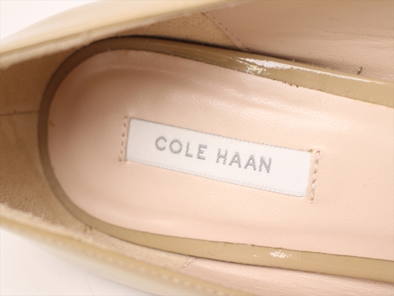 COLE HAAN【コールハーン】オープントゥパンプス☆7ハーフ 24cm