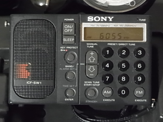 大人気，限定セール SONY ICF-SW1S ハードケースあり 分解整備 調整済み品