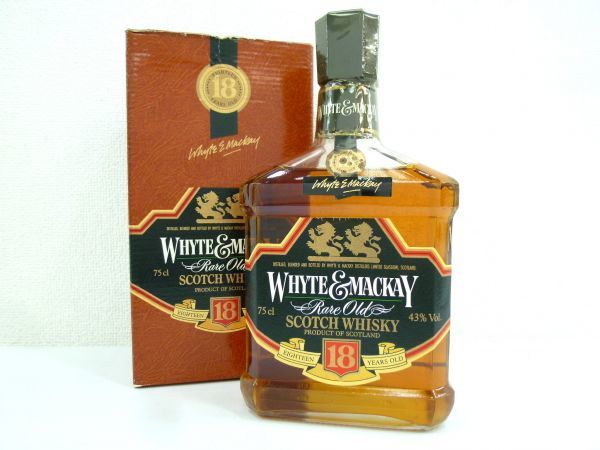 古酒 WHYTE＆MACKAY 18年 ホワイト & マッカイ RARE OLD レア オールド