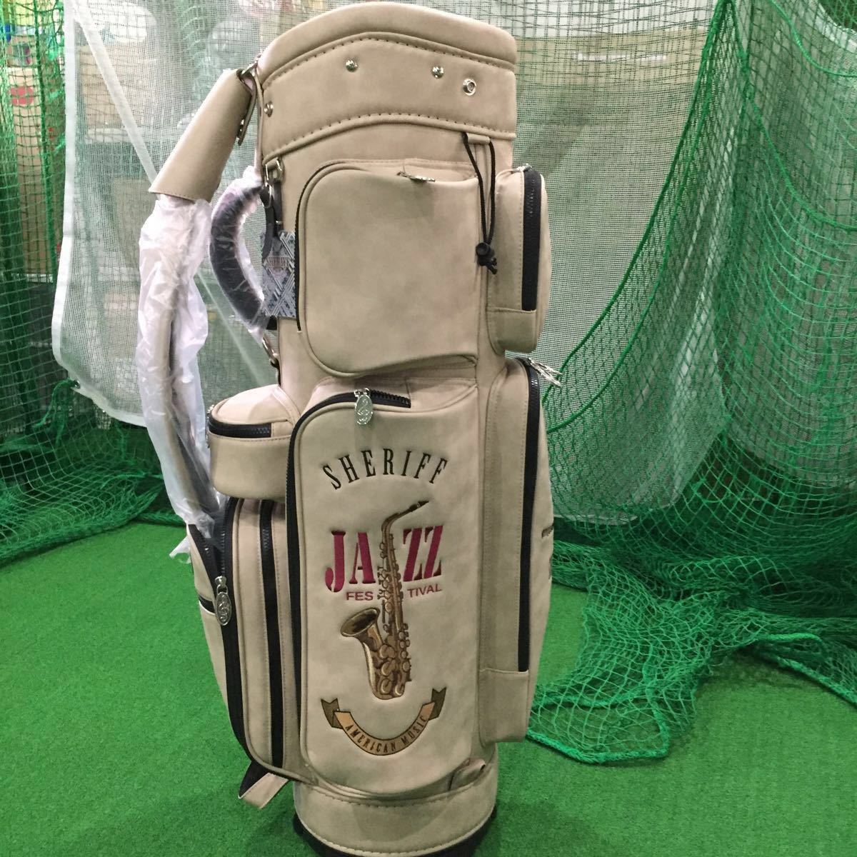 Golf bag シェリフ キャディ バッグ 限定 軽量シェリフ ウエスタン