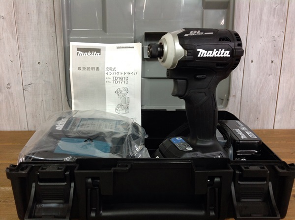  RH-1990 makita マキタ 充電式 インパクトドライバ TD171DRGX B ブラック 黒 18V 6.0Ah バッテリ2本タイプ(本体)｜売買されたオークション情報、yahooの商品情報をアーカイブ公開 - オークファン インパクトドライバ