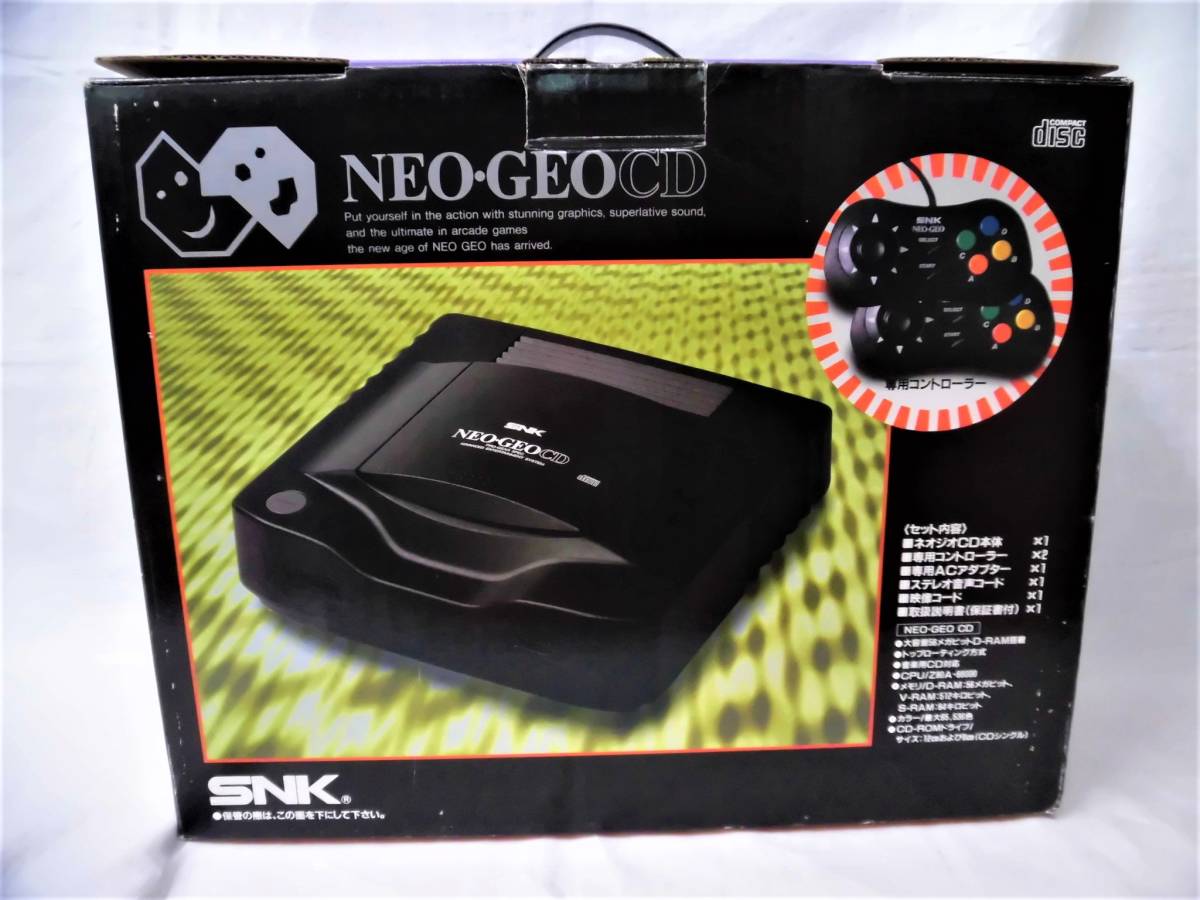 SNK NEOGEO ネオジオCD CD Yahoo!オークション 動作確認済 ジャンク
