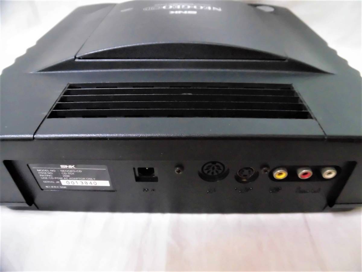 SNK NEOGEO ネオジオCD CD Yahoo!オークション 動作確認済 ジャンク