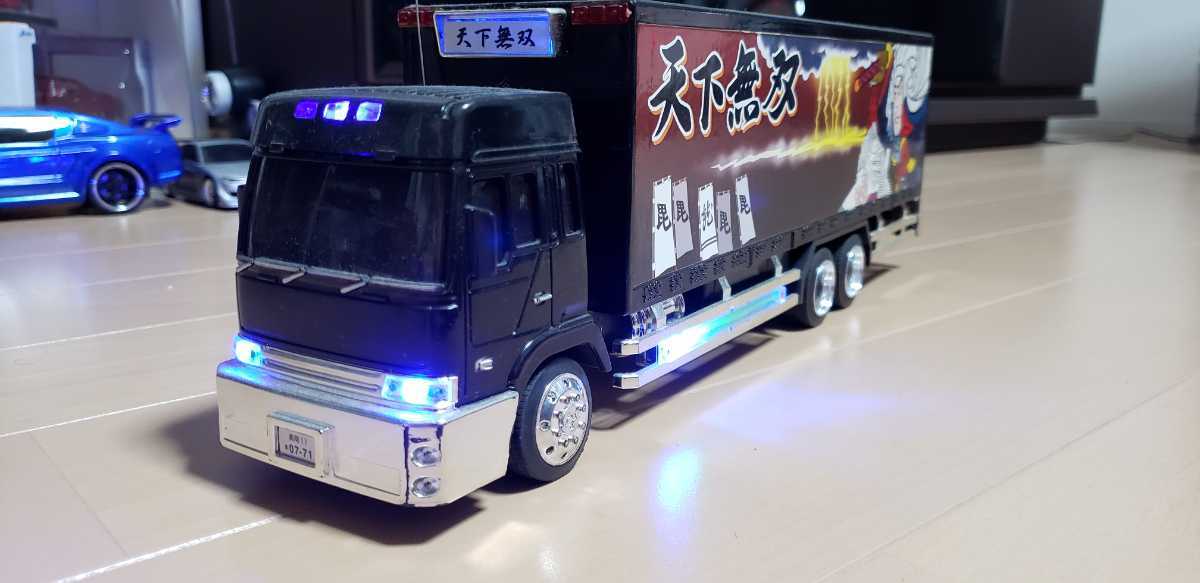 トラック野郎 1⁄32 RC ラジコン デコトラ 故郷特急便 No.01 中古