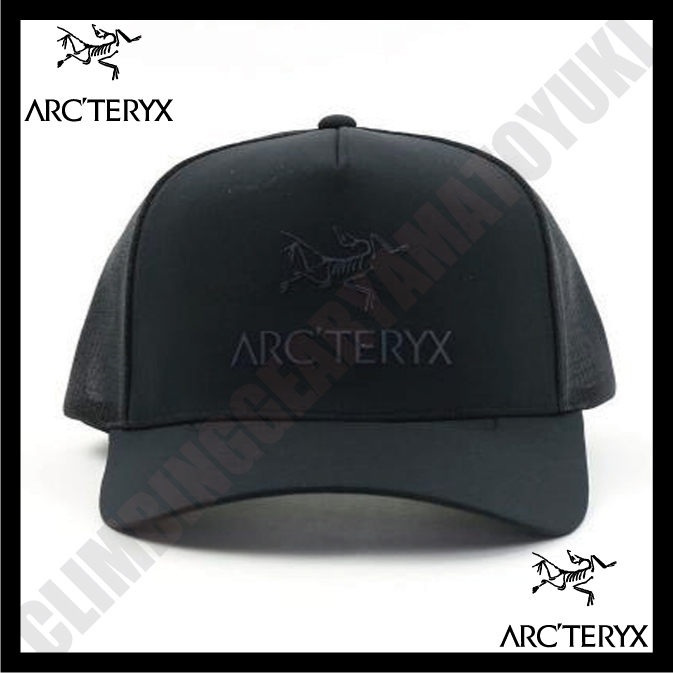 キャップ アークテリクス ARC'TERYX - バード CAP 帽子 憧れのブランド「アークテリクス」お手頃価格の”キャップ”から BIRD BLACK TERYX カナダ製ARC' ロゴ | Arc'teryx WORD