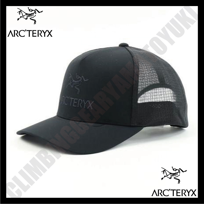キャップ アークテリクス ARC'TERYX - バード CAP 帽子 憧れのブランド「アークテリクス」お手頃価格の”キャップ”から BIRD BLACK TERYX カナダ製ARC' ロゴ | Arc'teryx WORD