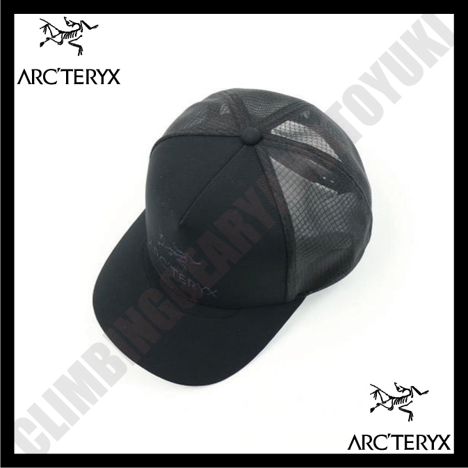 キャップ アークテリクス ARC'TERYX - バード CAP 帽子 憧れのブランド「アークテリクス」お手頃価格の”キャップ”から BIRD BLACK TERYX カナダ製ARC' ロゴ | Arc'teryx WORD