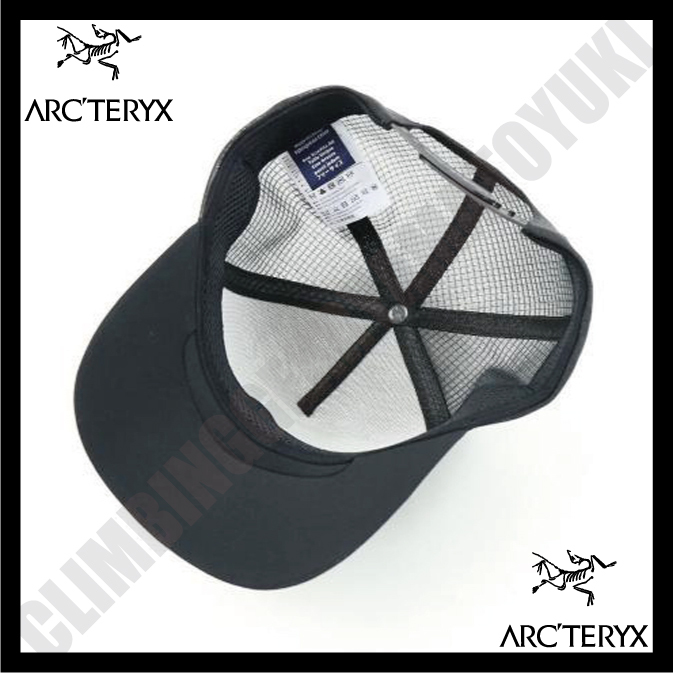 キャップ アークテリクス ARC'TERYX - バード CAP 帽子 憧れのブランド「アークテリクス」お手頃価格の”キャップ”から BIRD BLACK TERYX カナダ製ARC' ロゴ | Arc'teryx WORD