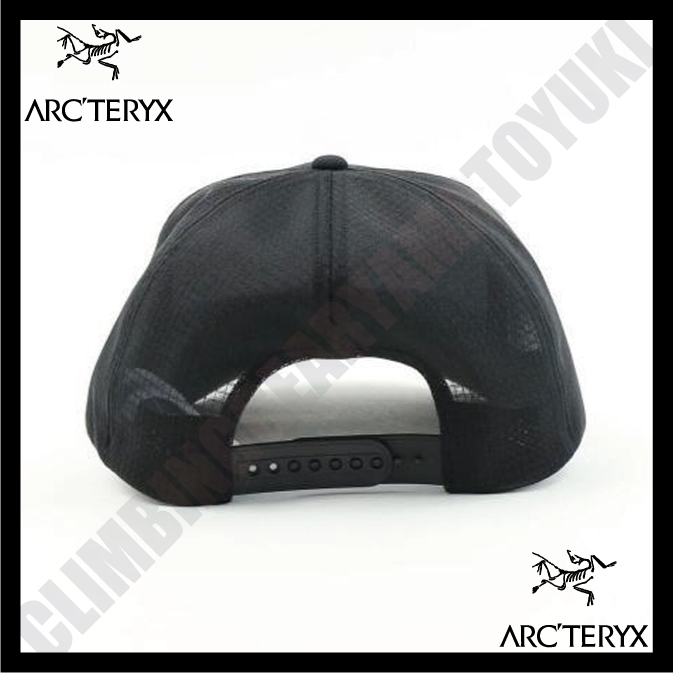 キャップ アークテリクス ARC'TERYX - バード CAP 帽子 憧れのブランド「アークテリクス」お手頃価格の”キャップ”から BIRD BLACK TERYX カナダ製ARC' ロゴ | Arc'teryx WORD