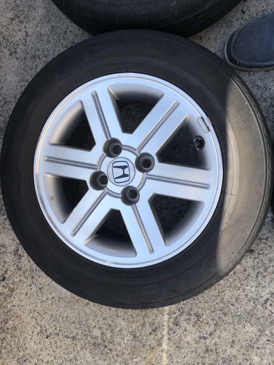 4本SET ホンダ 純正アルミホイール モビリオ スパイク 185/65R14 GK1