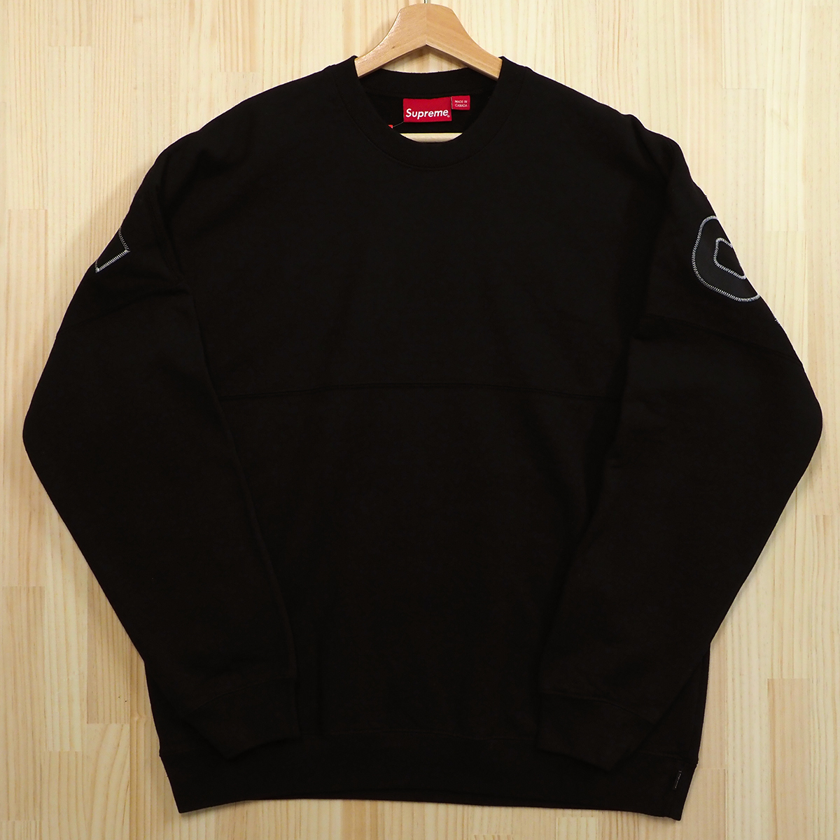 Supreme Stars Crewneck Black L 2020SS シュプリーム スター クルーネック ブラック