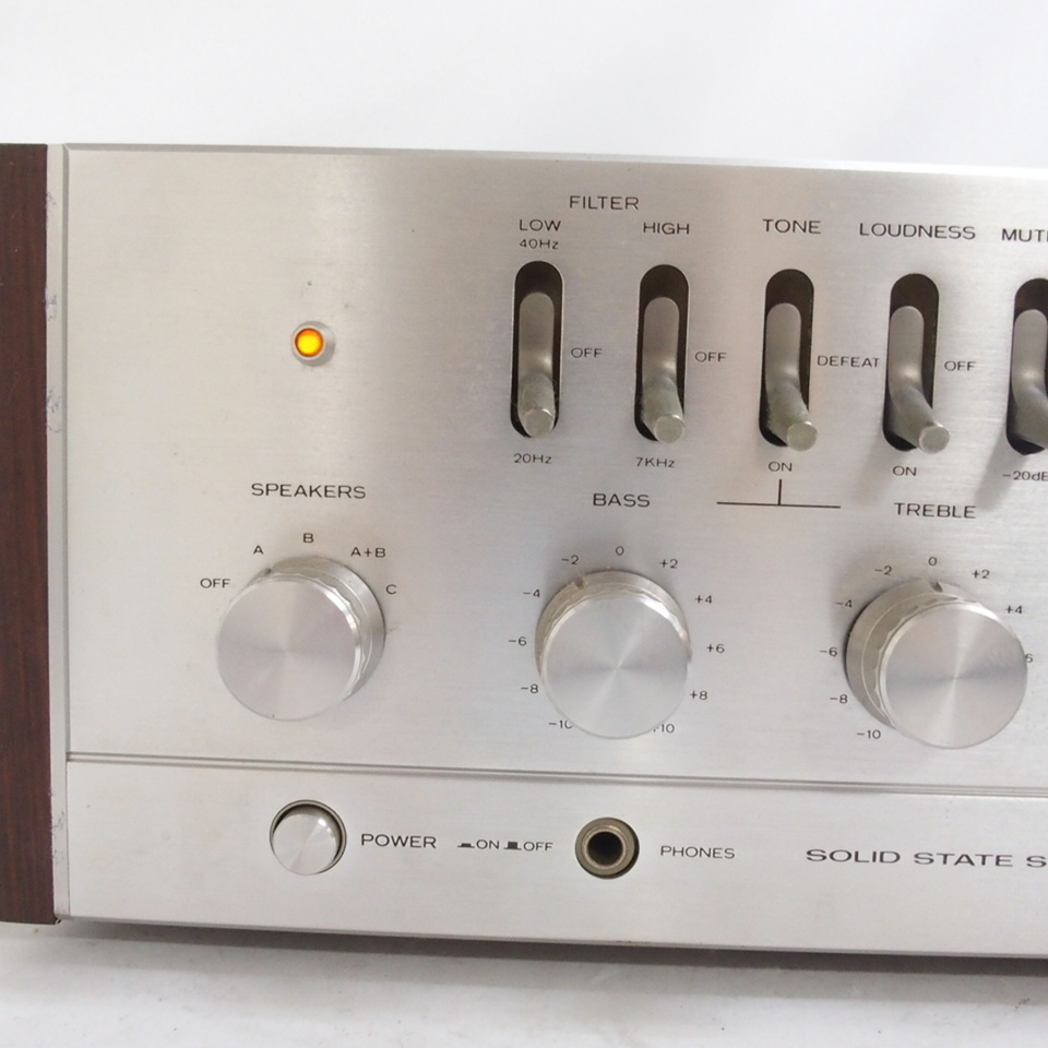 E64 【通電確認済】 TRIO トリオ KA-7500 プリメインアンプ E64 通電確認済 TRIO トリオ KA-7500 プリメインアンプ