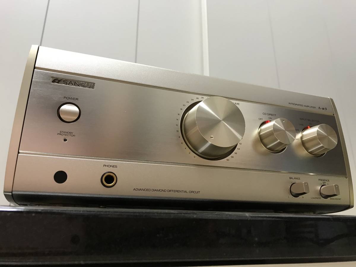 Sansui AU-D607G EXTRA プリメインアンプ AUX/DA、PHONO(MM)端子に入力