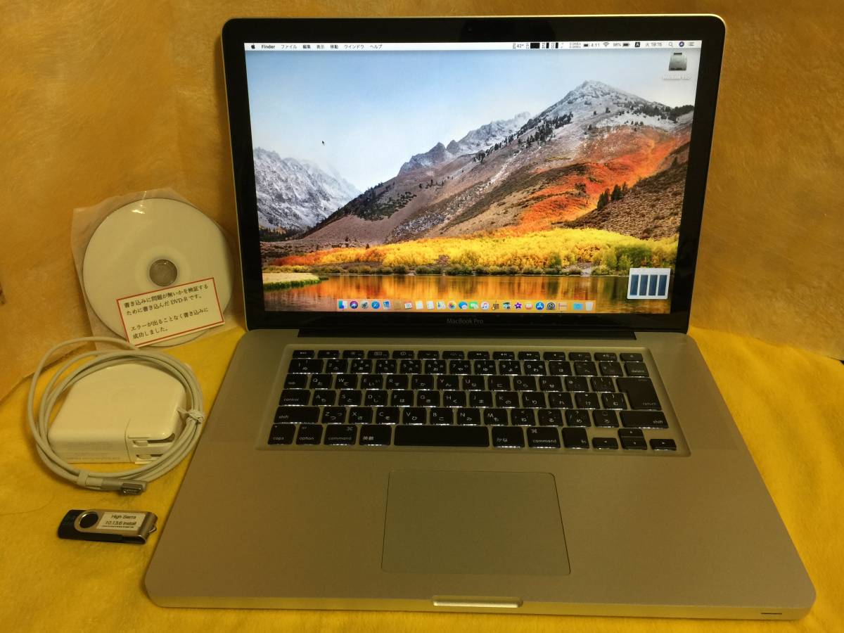 HOT，人気 SSDに換装済 値下げ交渉有！MacBook Pro 15-inch Mid 2010
