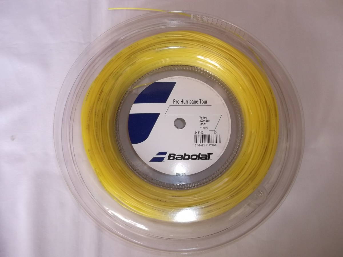 大得価，新作登場 バボラ プロハリケーンツアー 1.30ｍｍ 200mロール(硬式用)｜売買されたオークション情報、yahooの商品情報をアーカイブ公開 - オークファン ガット