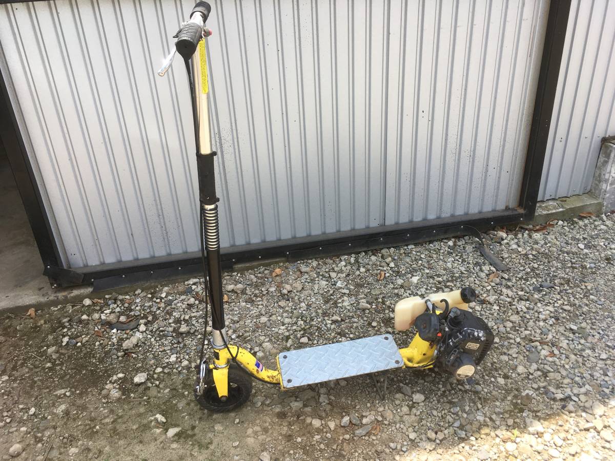 GO-PED エンジン付きキックボード 千葉県より ゴーペッド GO-PED 