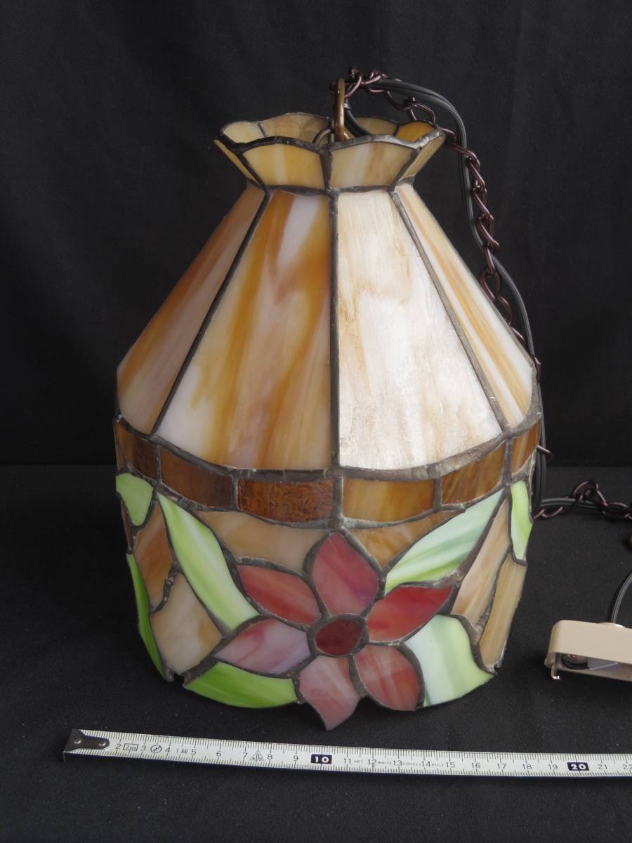 ステンドグラス・ペンダントライト 中古品_5