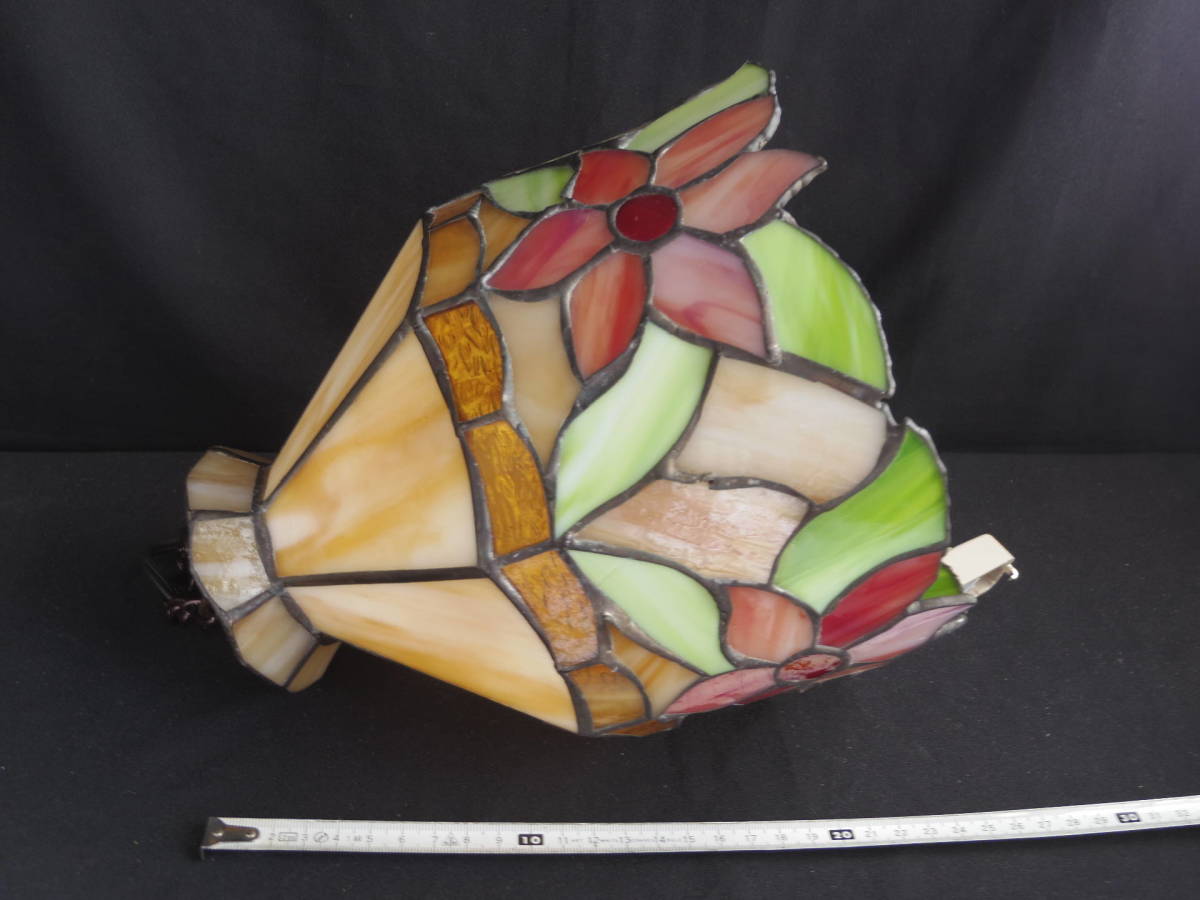 ステンドグラス・ペンダントライト 中古品_9
