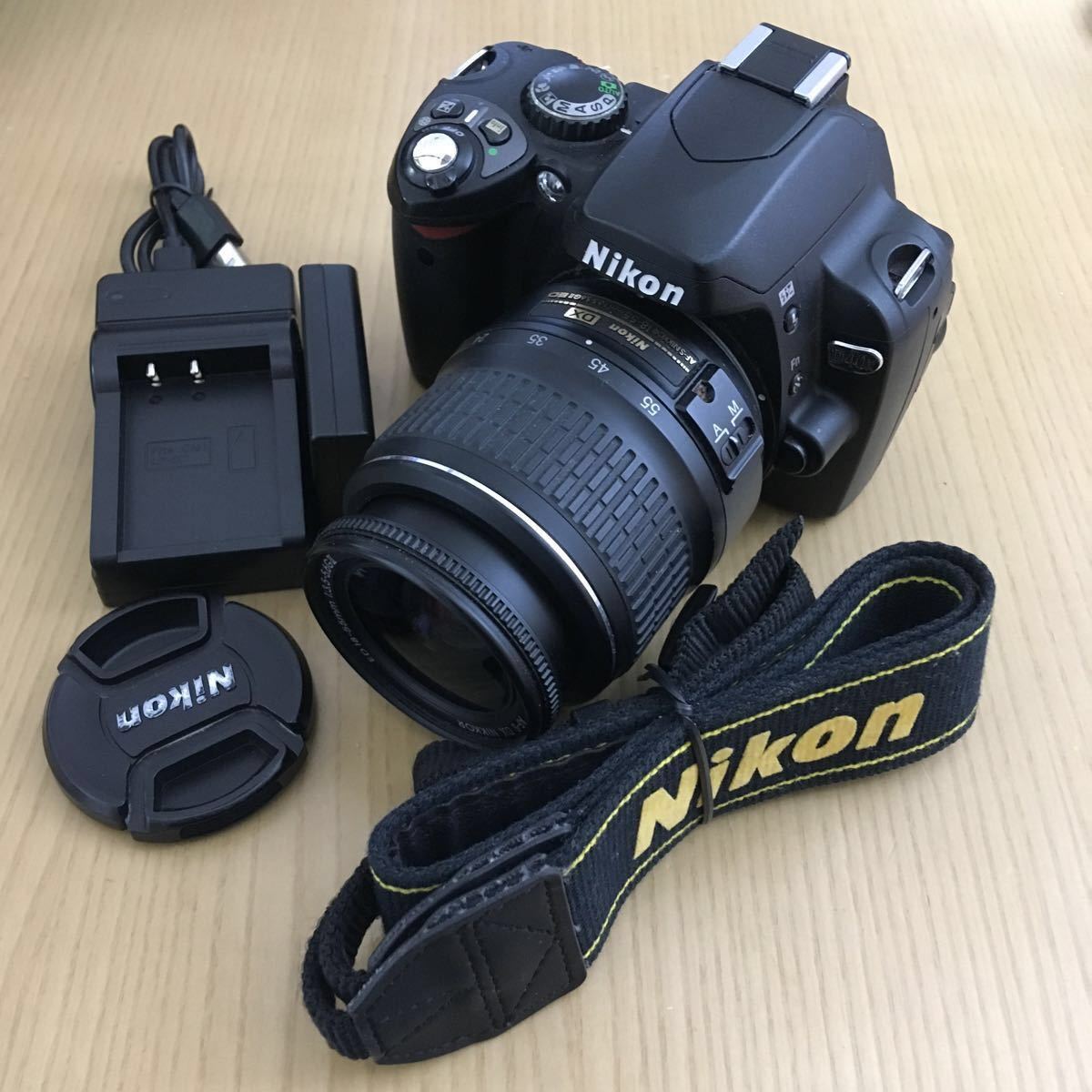 Nikon D40X レンズキット 18-55mm 動作品 Nikon D40x レンズキット(AF-S DX Zoom Nikkor 18-55mm f3.5-5.6G Ⅱ