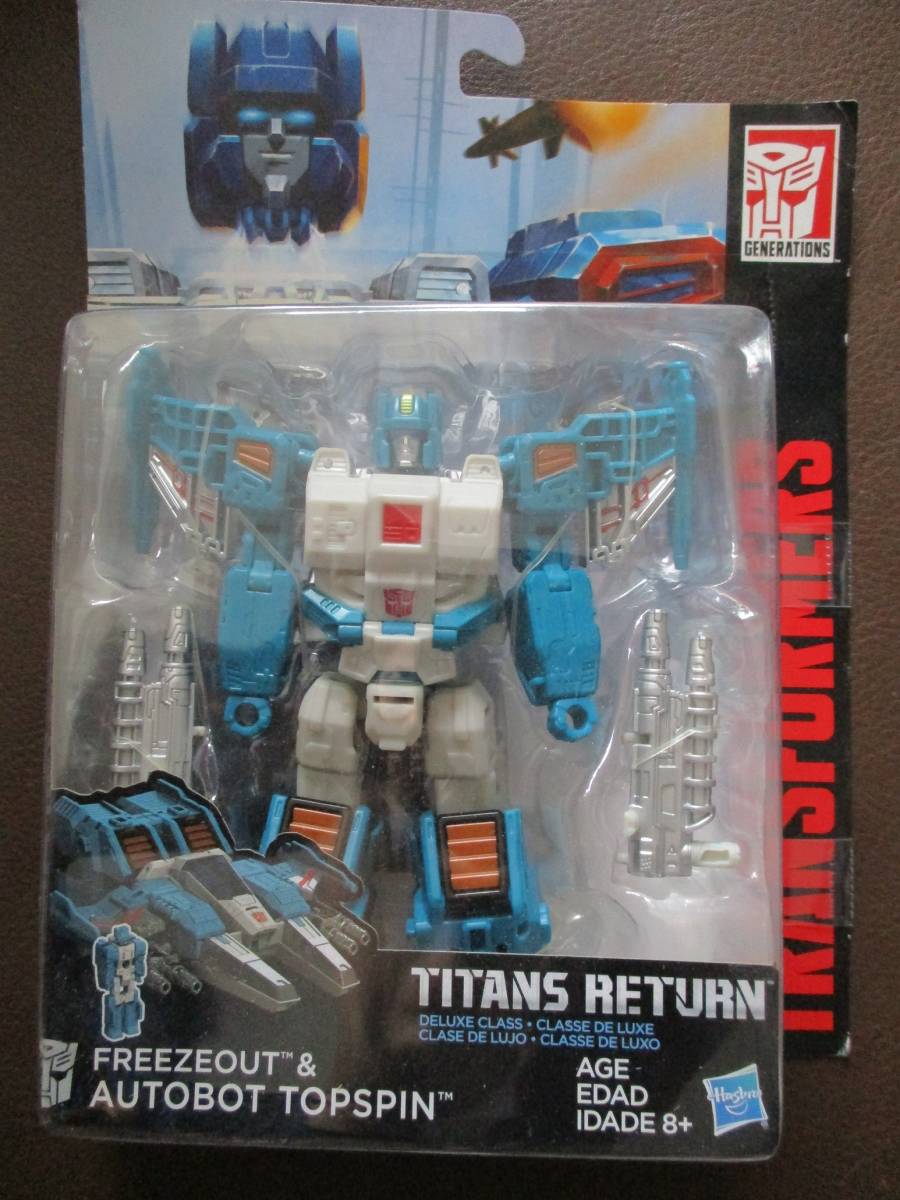 安い，セール トランスフォ－マ－ズ TITANS RETURN FREEZEOUT&AUTOBOT TOPSPIN ハズブロ(トランスフォーマー)｜売買されたオークション情報、yahooの商品情報をアーカイブ公開 - オークファン トランスフォーマー