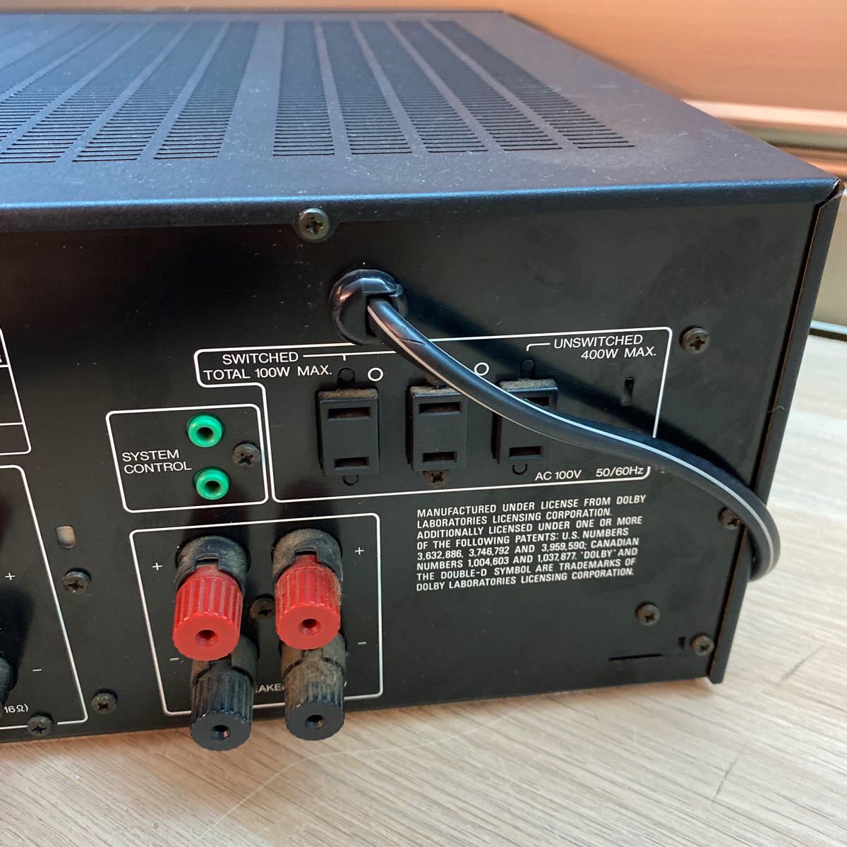 KENWOOD プリメインアンプ KA V7000 動作確認済み