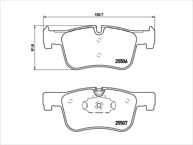 【安い，高品質】 P06070N：BMW フロントブレーキパッド BREMBO セラミック 1シリーズ F20 3シリーズ F30 F31 F34 4シリーズ F32 F33 F36 34116850568(ブレーキパッド)｜売買されたオークション情報、yahooの商品情報をアーカイ ブレーキパッド