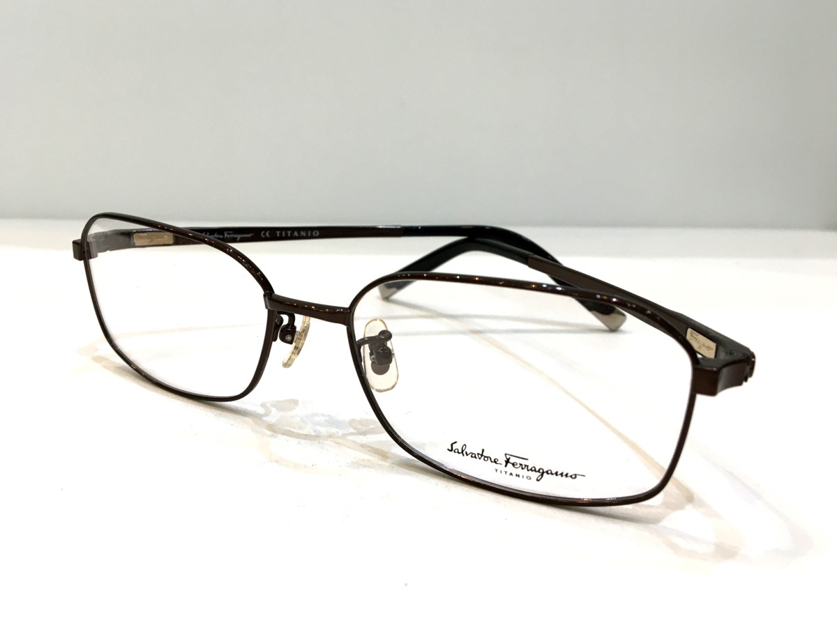 999.9×Ferragamo コラボモデル クリア | 057 SF9016 メガネ 高品質の 