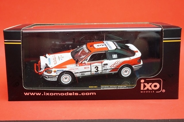 希少❗️絶版❗️IXO1/43トヨタセリカ4WD 1990サファリラリー優勝車 1⁄