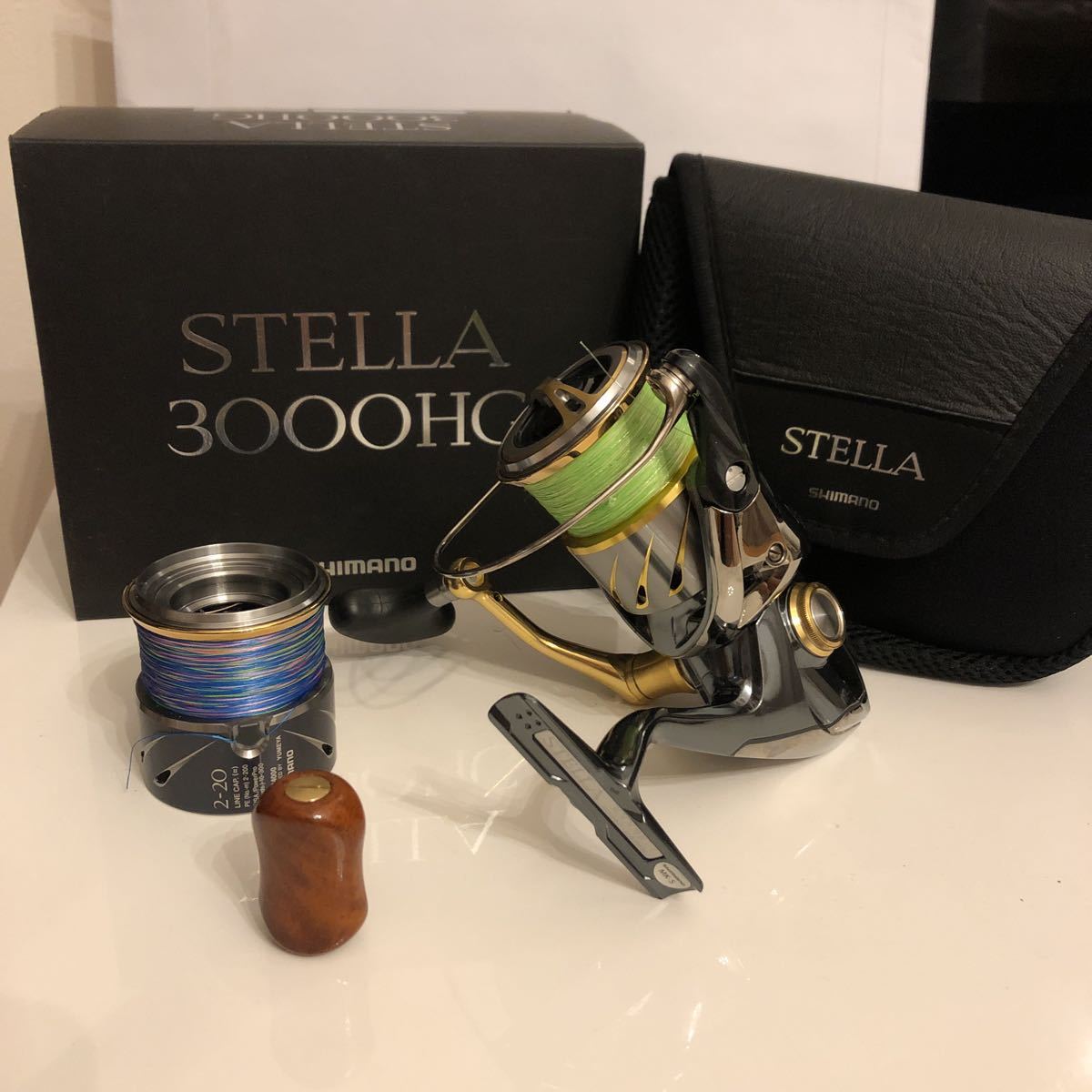 シマノ ステラ 3000hg スペアスプール 花梨ノブ セット シマノ 売買されたオークション情報 Yahooの商品情報をアーカイブ公開 オークファン Aucfan Com