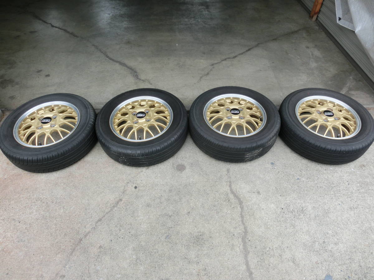 BBS ヴィヴィオ純正OP 13×4J 155⁄65⁄R13 バリ山 プレオ等